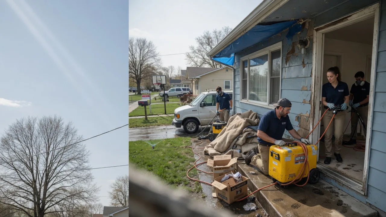 Basement Flood Cleanup in Cortland, NY near me